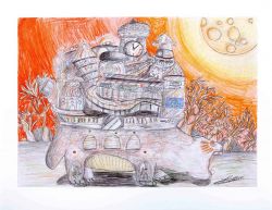 Das laufende Schloss, Felix Gross, 3. Platz Junior 2018